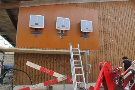 Material für die Photovoltaikanlage